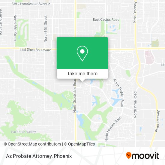 Az Probate Attorney map