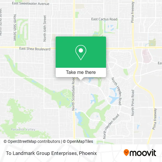 To Landmark Group Enterprises map