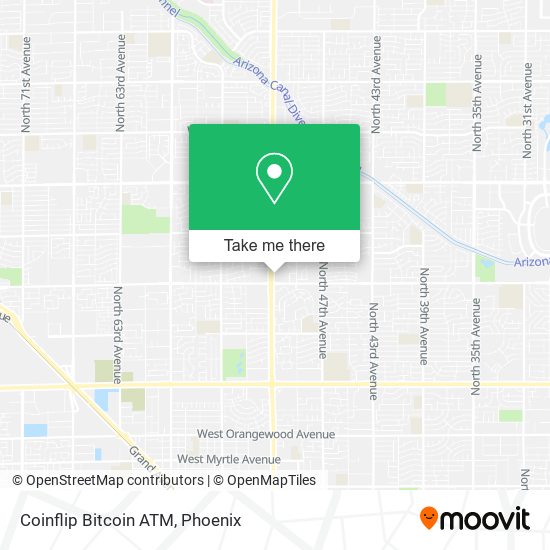 Coinflip Bitcoin ATM map