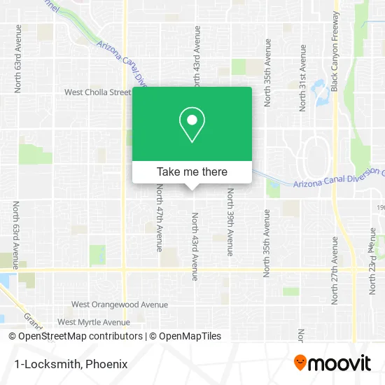 1-Locksmith map