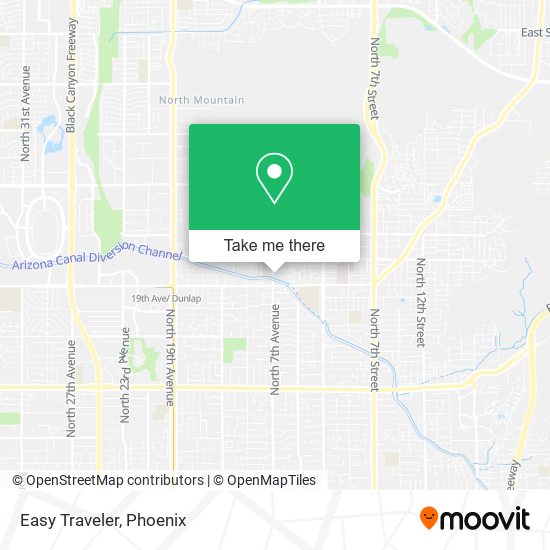 Mapa de Easy Traveler