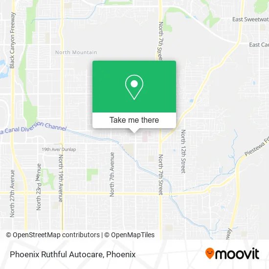 Phoenix Ruthful Autocare map