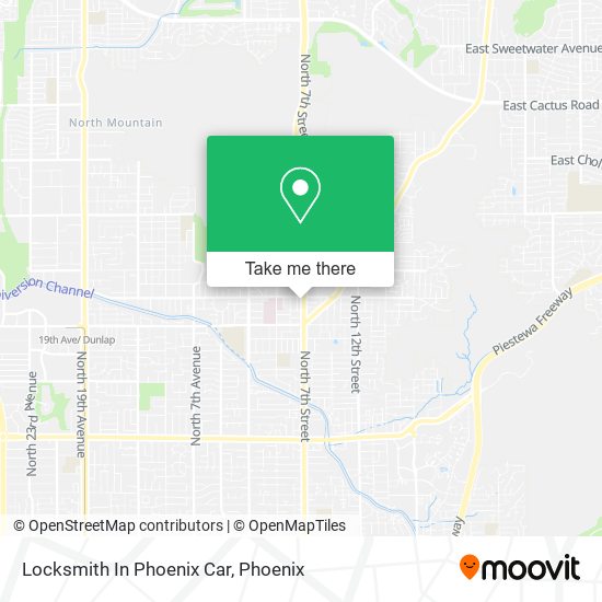 Mapa de Locksmith In Phoenix Car