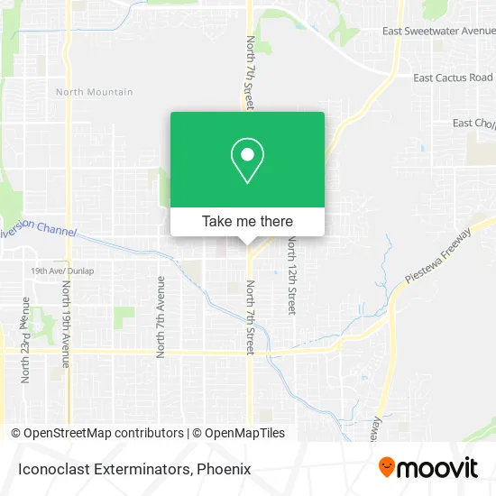 Iconoclast Exterminators map