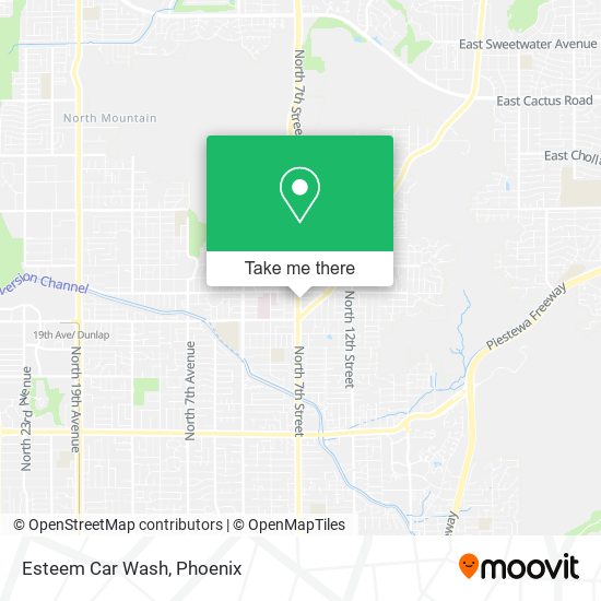 Mapa de Esteem Car Wash