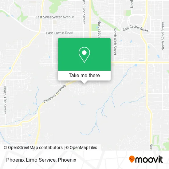 Phoenix Limo Service map