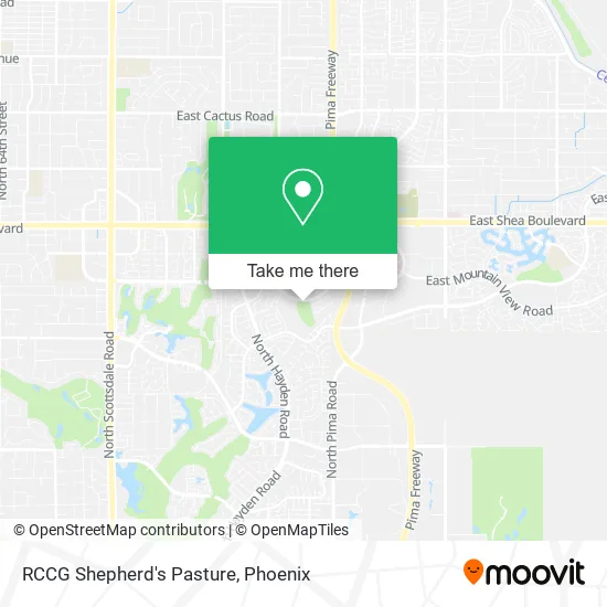 RCCG Shepherd's Pasture map