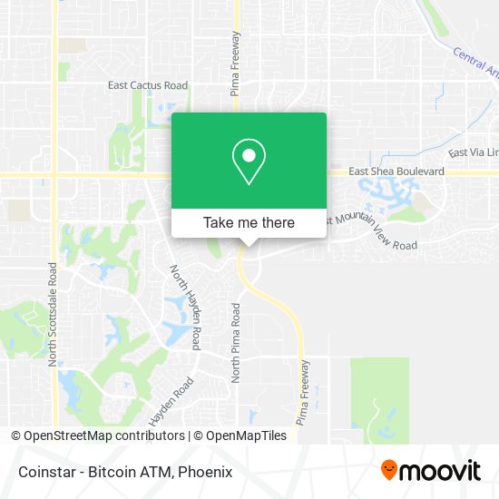 Coinstar - Bitcoin ATM map
