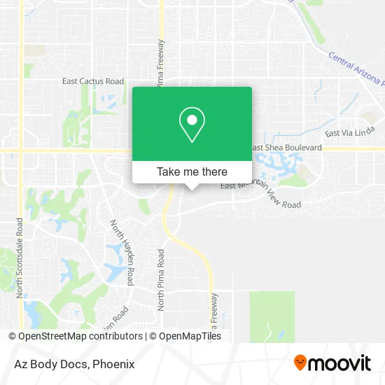 Az Body Docs map