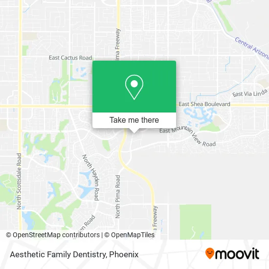 Aesthetic Family Dentistry map