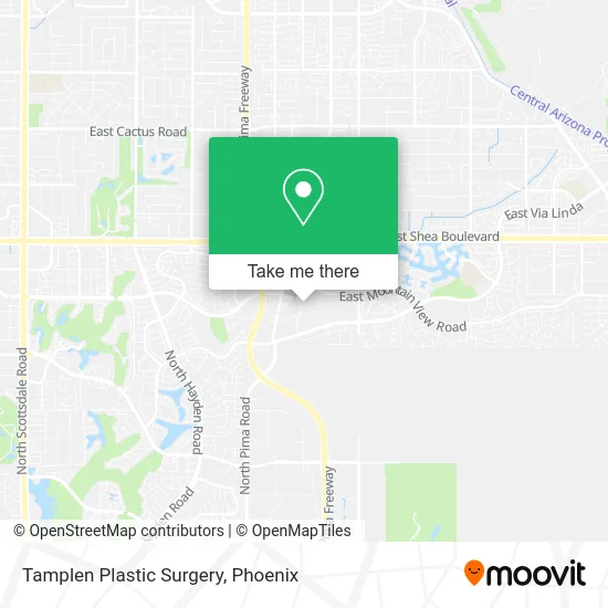 Tamplen Plastic Surgery map