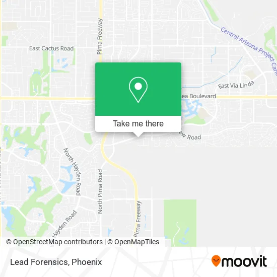 Lead Forensics map