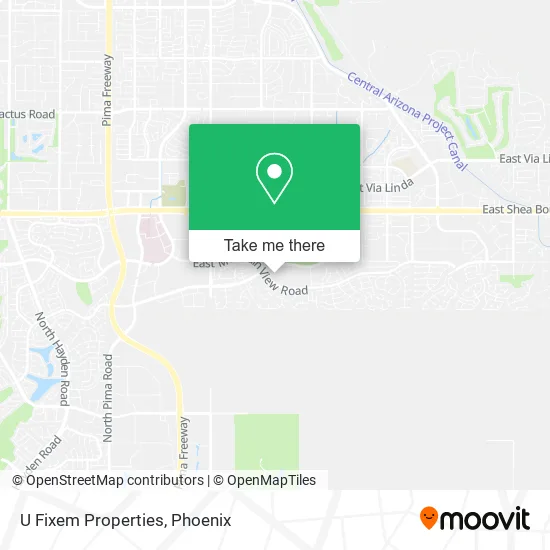 U Fixem Properties map