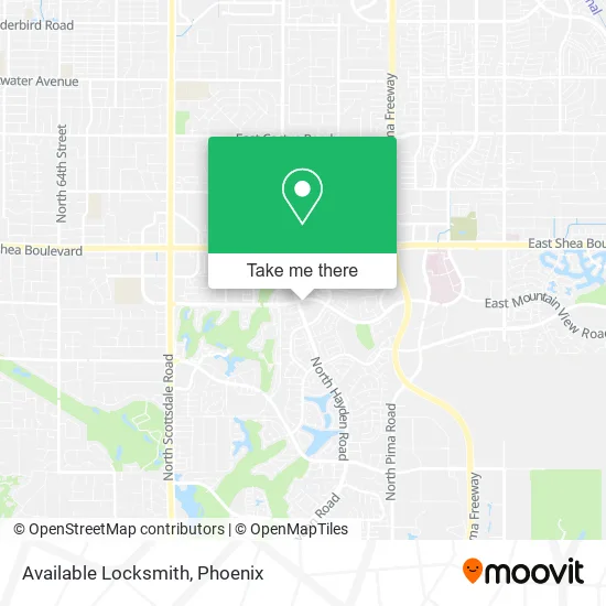 Available Locksmith map
