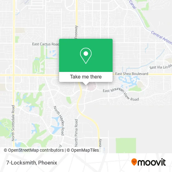 7-Locksmith map