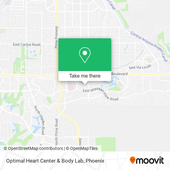 Optimal Heart Center & Body Lab map