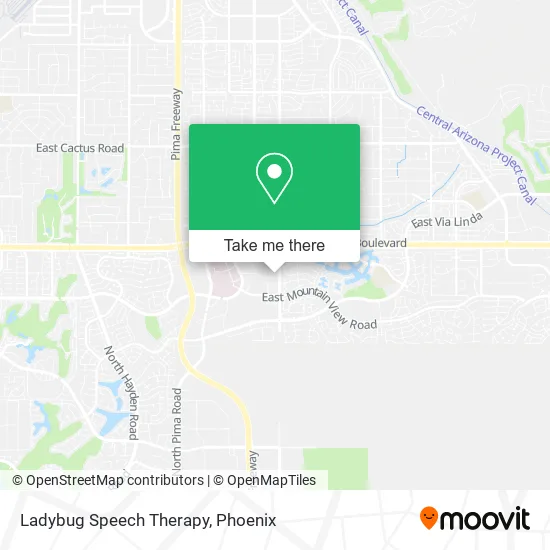 Mapa de Ladybug Speech Therapy