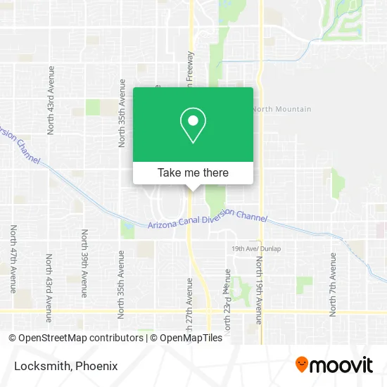 Locksmith map