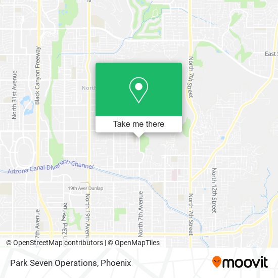 Mapa de Park Seven Operations