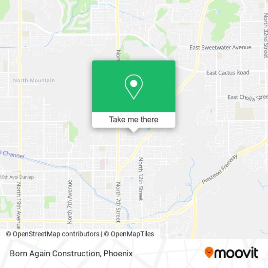 Born Again Construction map