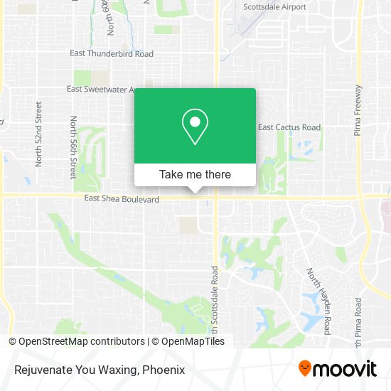 Rejuvenate You Waxing map
