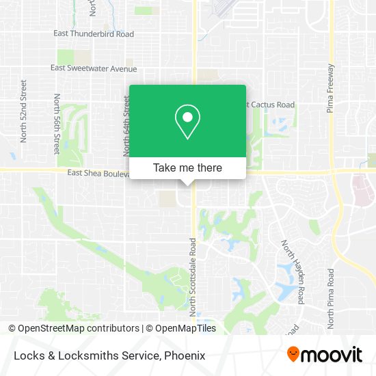 Locks & Locksmiths Service map