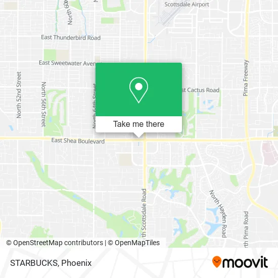 STARBUCKS map