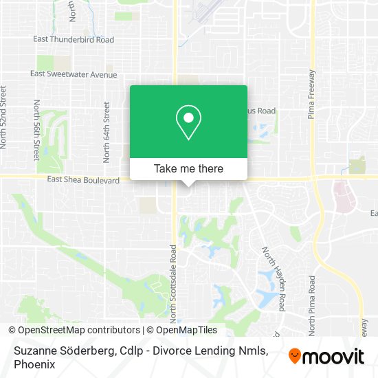 Mapa de Suzanne Söderberg, Cdlp - Divorce Lending Nmls