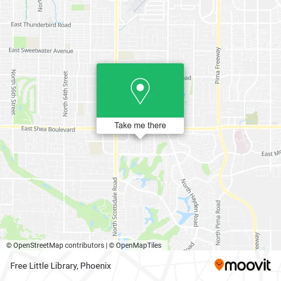 Free Little Library map