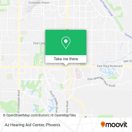 Az Hearing Aid Center map