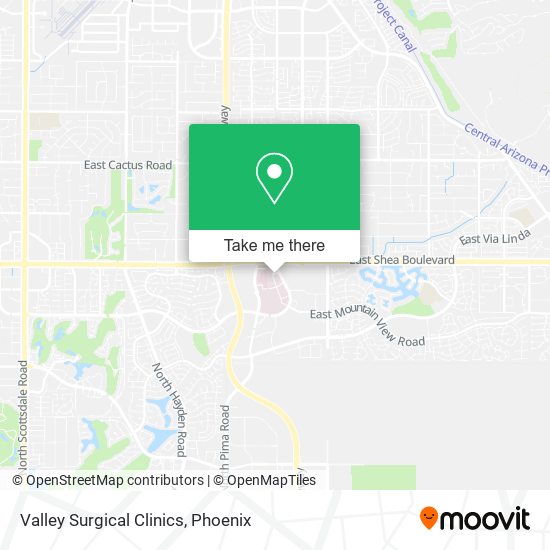 Valley Surgical Clinics map