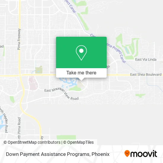 Down Payment Assistance Programs map