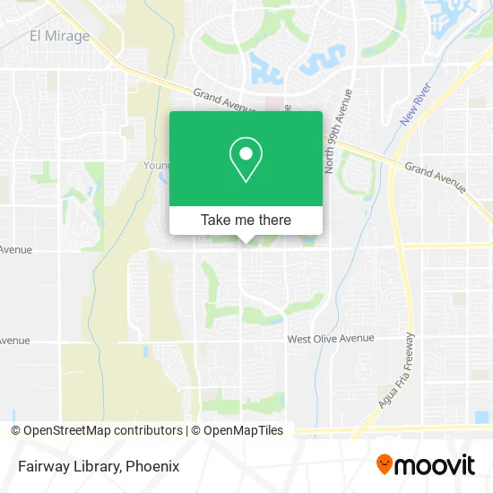 Mapa de Fairway Library