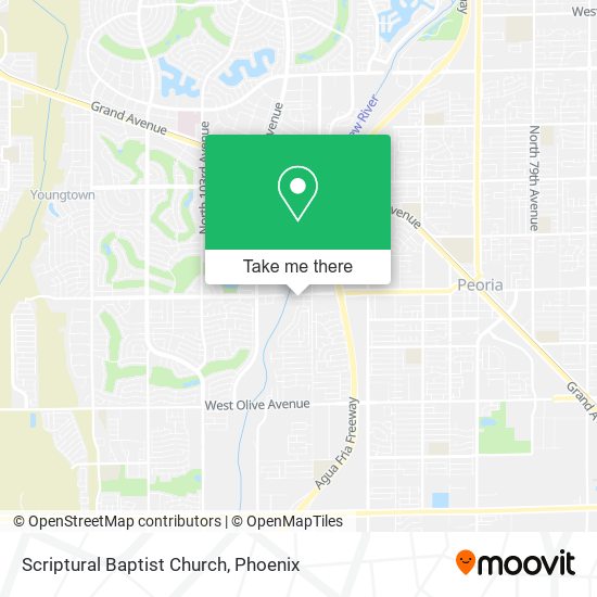 Scriptural Baptist Church map