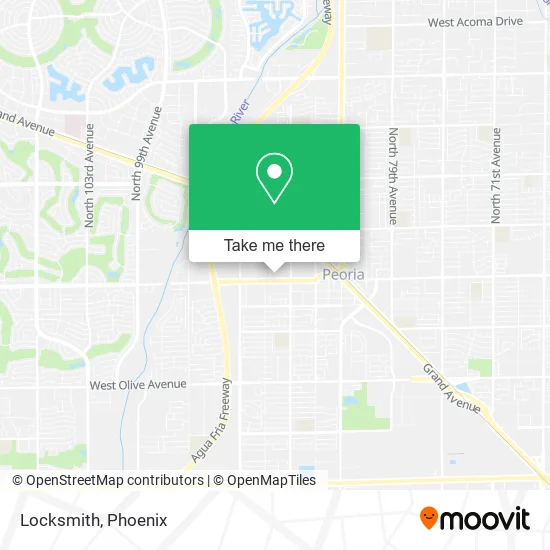 Locksmith map