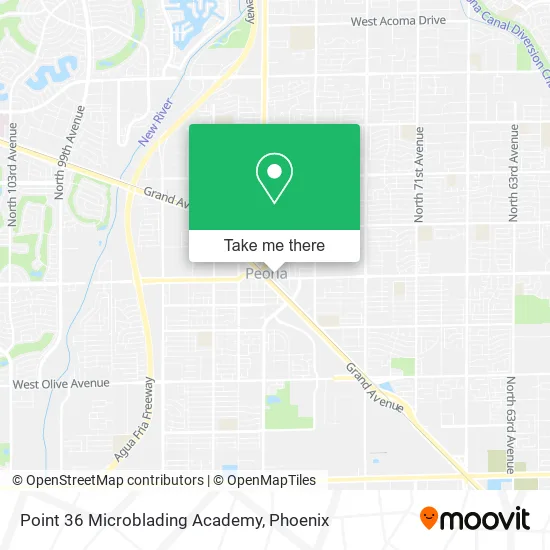 Point 36 Microblading Academy map