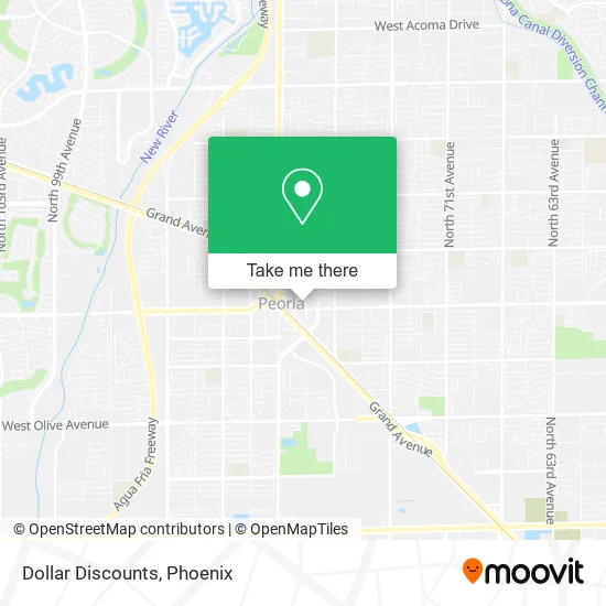 Dollar Discounts map