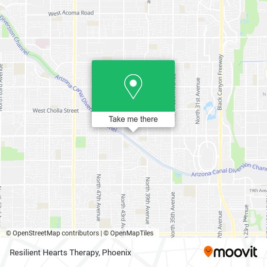 Resilient Hearts Therapy map