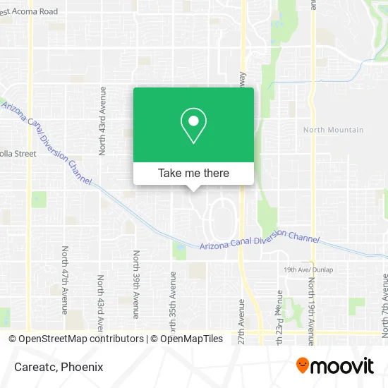Careatc map