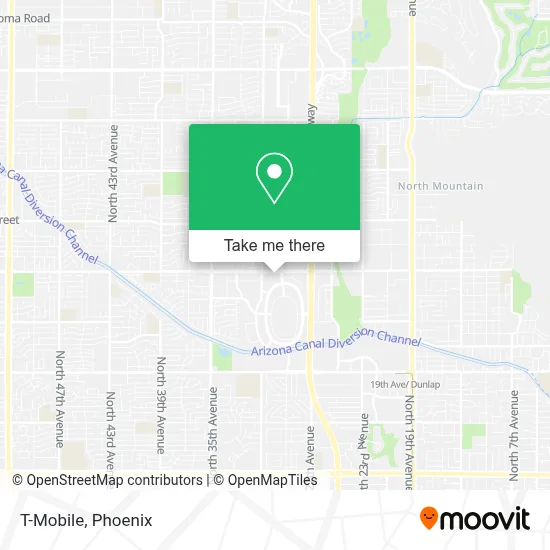 T-Mobile map