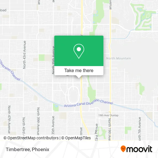 Timbertree map