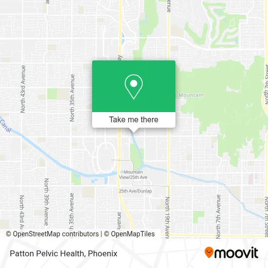 Patton Pelvic Health map