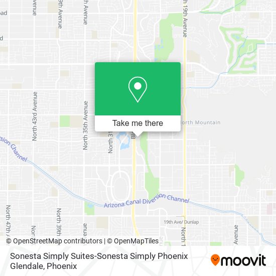 Sonesta Simply Suites-Sonesta Simply Phoenix Glendale map