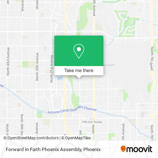 Forward in Faith Phoenix Assembly map