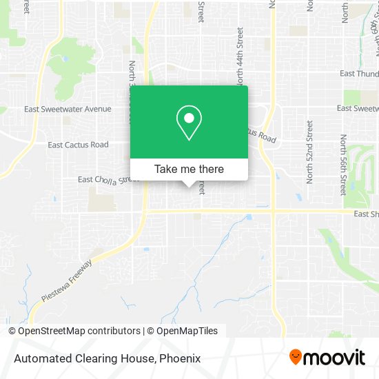 Mapa de Automated Clearing House