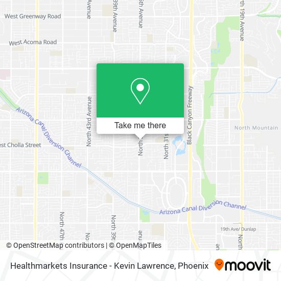 Mapa de Healthmarkets Insurance - Kevin Lawrence