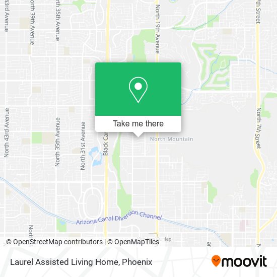 Mapa de Laurel Assisted Living Home