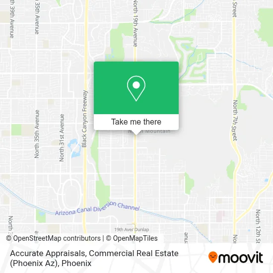 Accurate Appraisals, Commercial Real Estate (Phoenix Az) map