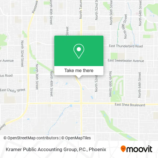 Kramer Public Accounting Group, P.C. map