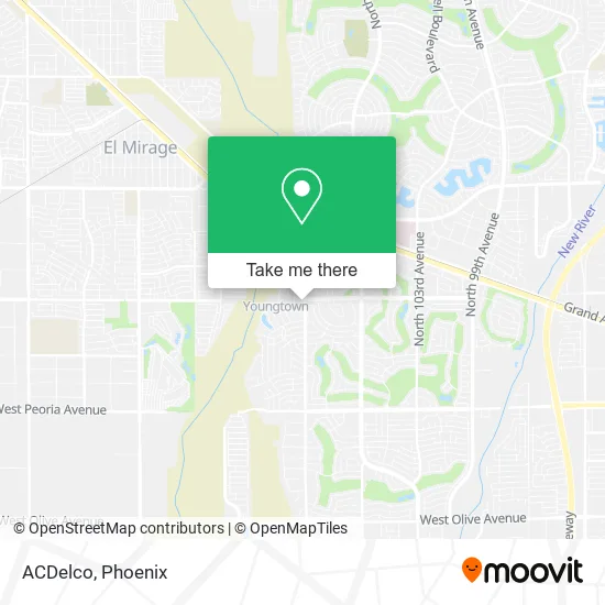 ACDelco map